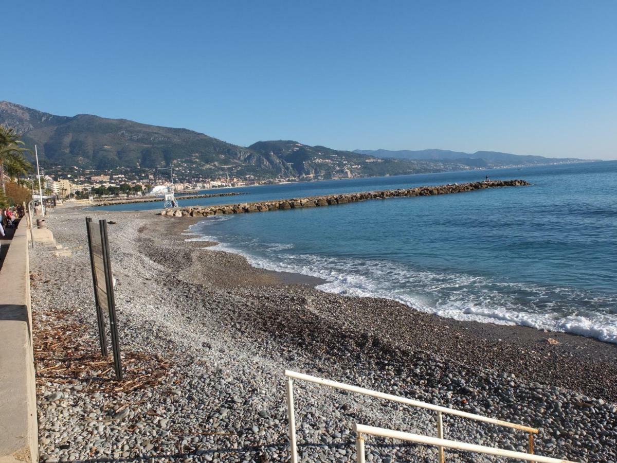Appartement Le Cernuschi Rdc Menton Eksteriør billede